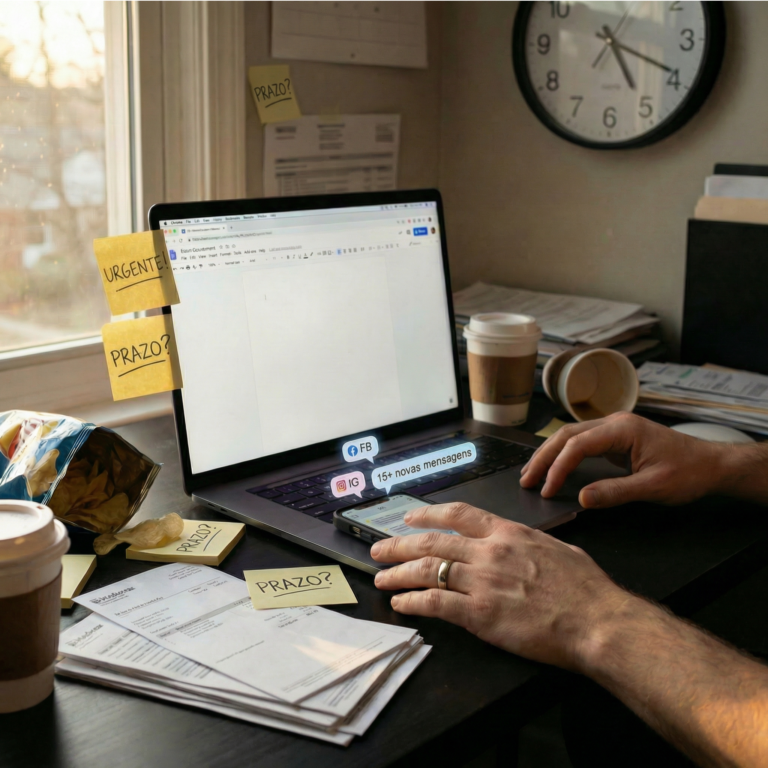 Como encarar a procrastinação ‘de frente’!?