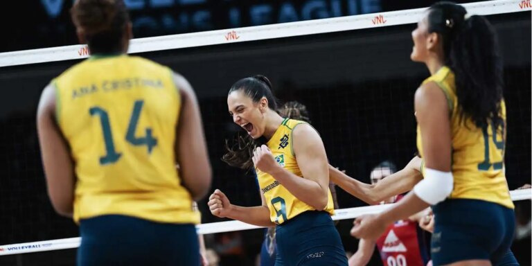 Brasil domina França e segue sem perder na Liga das Nações feminina brasil-domina-franca-e-segue-sem-perder-na-liga-das-nacoes-feminina
